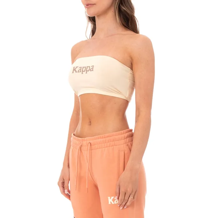 Authentic Ambohidratrimo Bandeau 8211 Beige Beige Kappa Womens Tanks and Bras