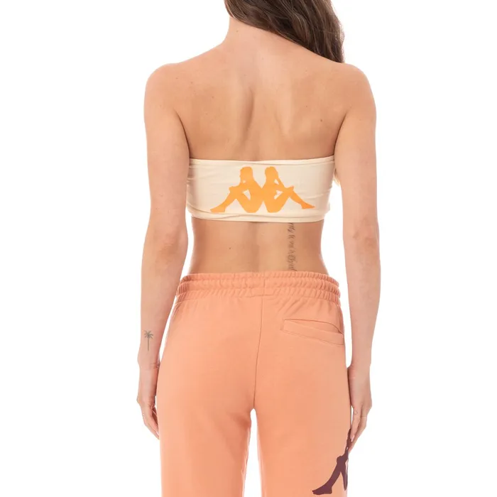 Authentic Ambohidratrimo Bandeau 8211 Beige Beige Kappa Womens Tanks and Bras
