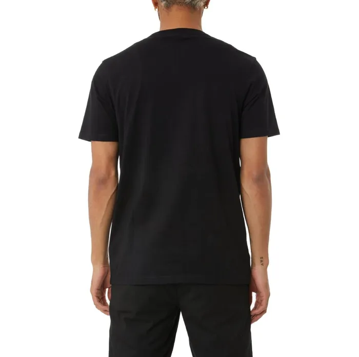 Authentic Denham TShirt 8211 Black Black Kappa Mens TShirts Christmas Gift