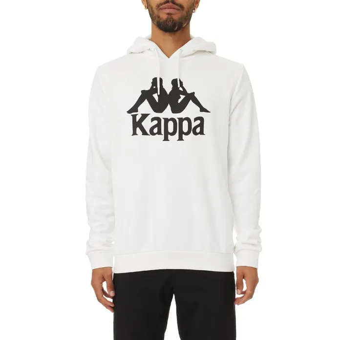 Authentic Esmio 2 Hoodie 8211 White White Kappa Mens Hoodies Christmas