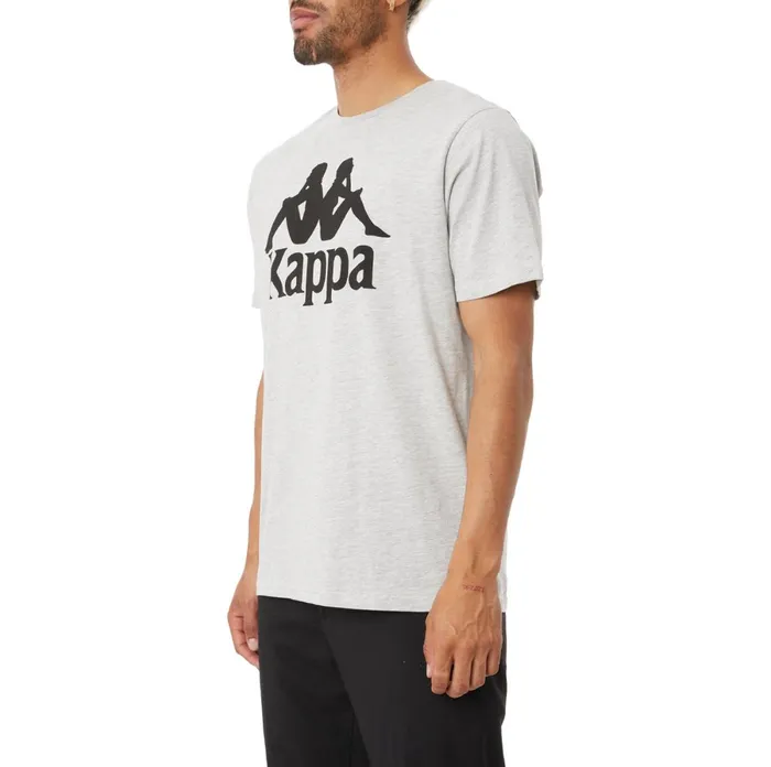 Authentic Estessi TShirt 8211 Grey Black Grey Black Kappa Mens TShirts For Sale