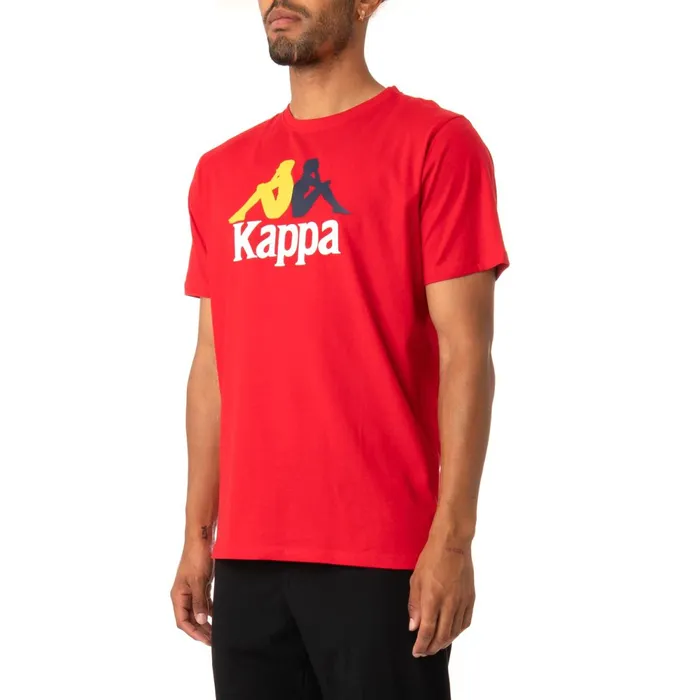 Authentic Estessi TShirt 8211 Red Red Kappa Mens TShirts Christmas