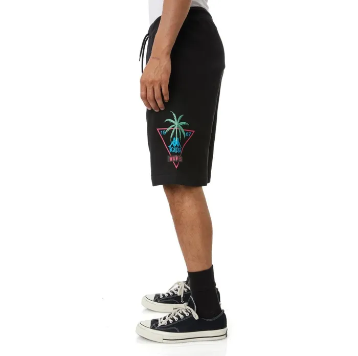 Authentic Falmouth Shorts 8211 Black Black Kappa Mens Shorts Gift 4 You