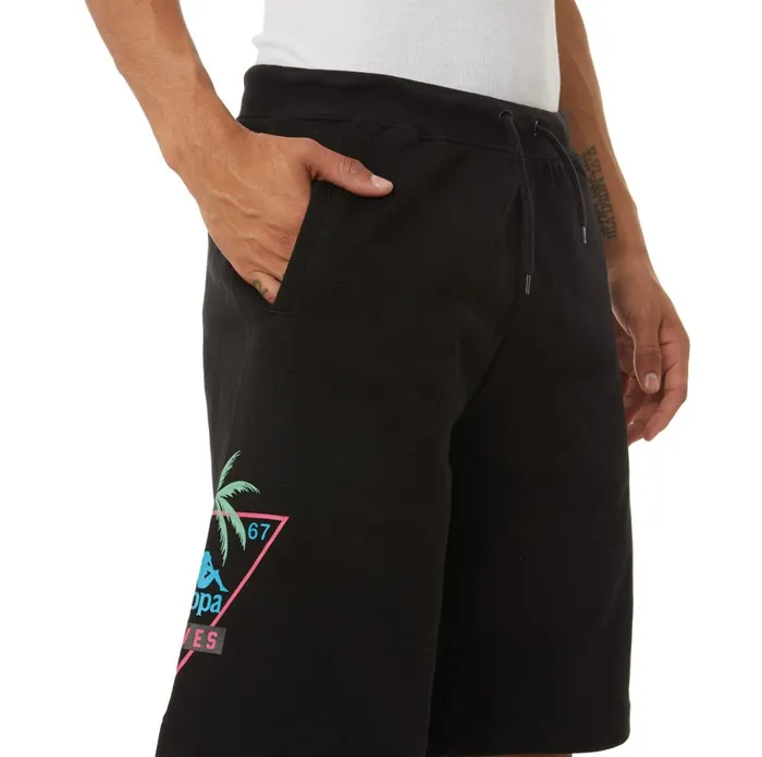 Authentic Falmouth Shorts 8211 Black Black Kappa Mens Shorts Gift 4 You