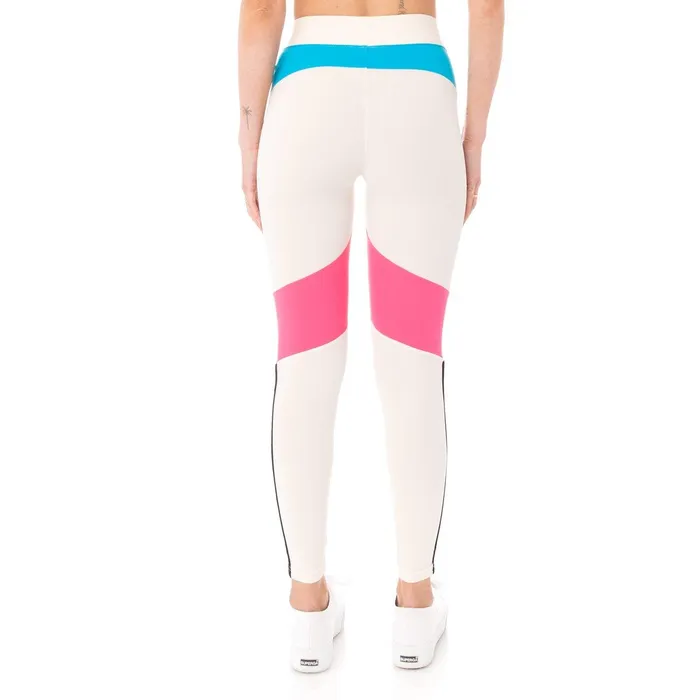 Authentic Football Beksi Leggings 8211 Cream Cream Kappa Womens Track Suits