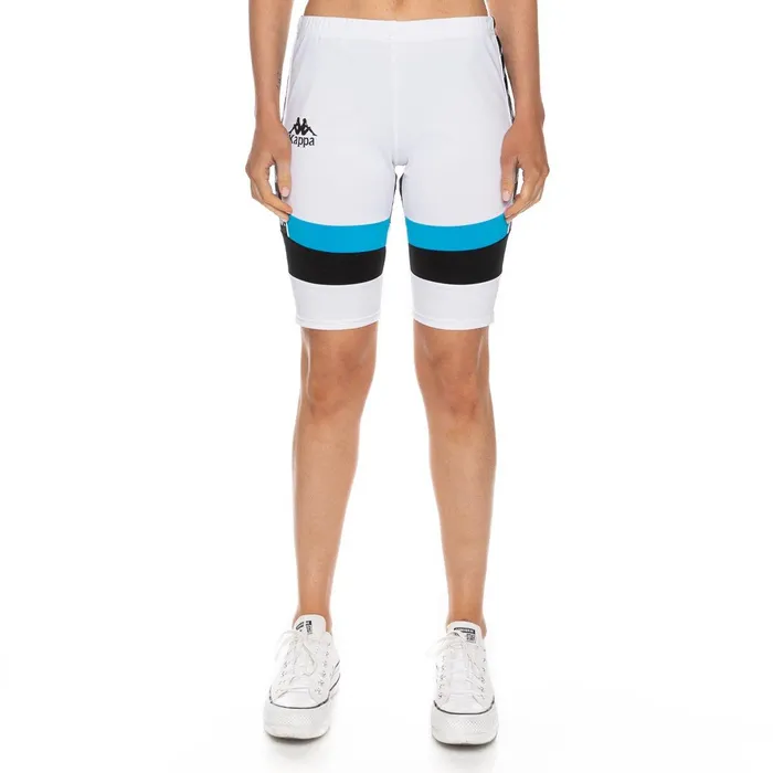Authentic Football Eve Bike Shorts 8211 White Blue Black White Blue Black Kappa Womens Shorts Gift 4 You Authentic Football Eve Bike Shorts 8211 White Blue Black White Blue Black Kappa Womens Shorts Gift 4 You