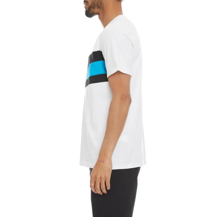 Authentic Football Trenne TShirt 8211 White White Kappa Mens TShirts Gift Near Me