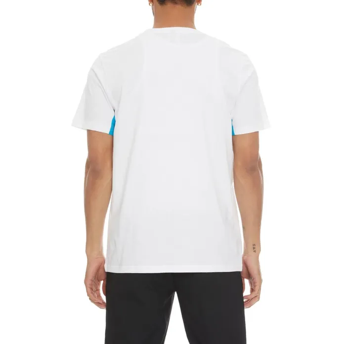Authentic Football Trenne TShirt 8211 White White Kappa Mens TShirts Gift Near Me