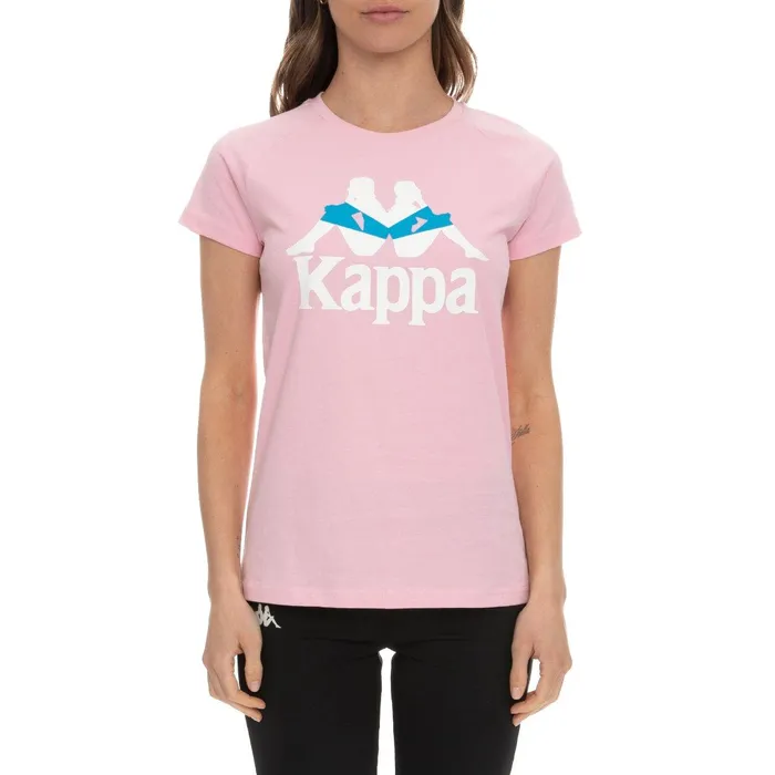 Authentic Football Visli TShirt 8211 Pink White Blue Pink White Blue Kappa Womens TShirts Near Me Authentic Football Visli TShirt 8211 Pink White Blue Pink White Blue Kappa Womens TShirts Near Me
