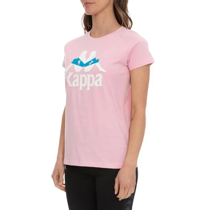 Authentic Football Visli TShirt 8211 Pink White Blue Pink White Blue Kappa Womens TShirts Near Me