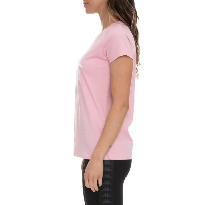 Authentic Football Visli TShirt 8211 Pink White Blue Pink White Blue Kappa Womens TShirts Near Me