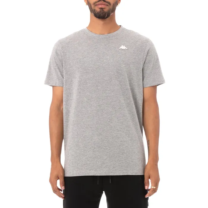 Authentic Gavle TShirt 8211 Grey Grey Kappa Mens TShirts Casaul