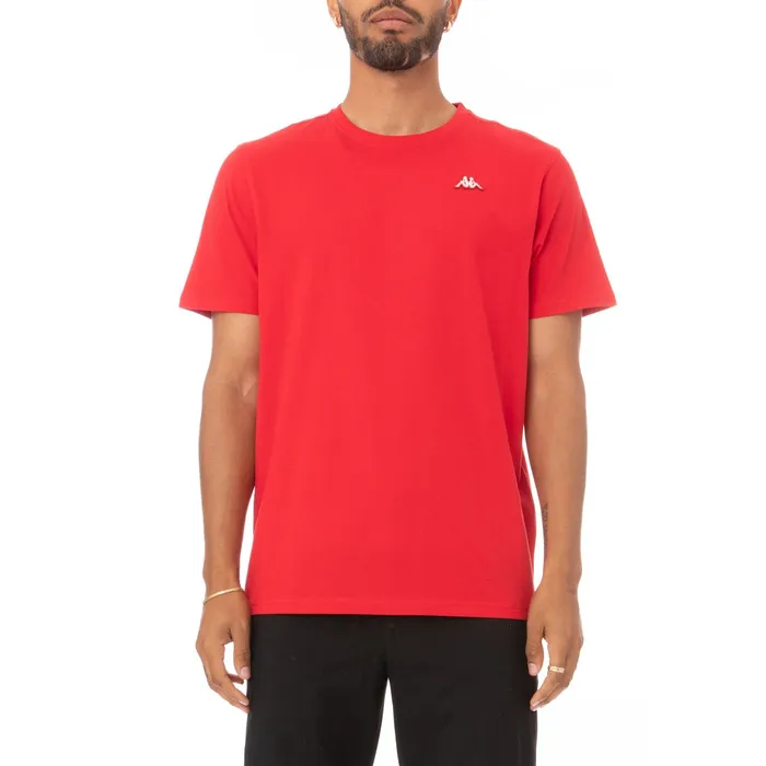Authentic Gavle TShirt 8211 Red Red Kappa Mens TShirts Popular