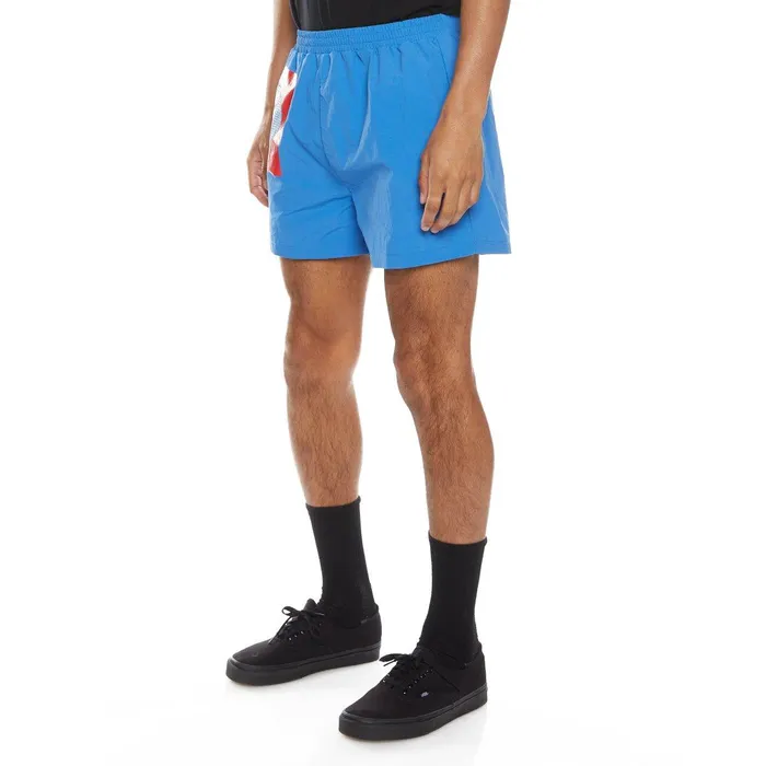 Authentic Hb Ethan Swim Shorts 8211 Royal Red Royal Red Kappa Mens Shorts For Sale