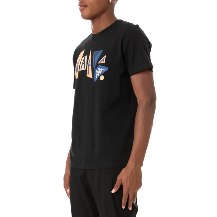 Authentic Hindeloopen TShirt 8211 Black Black Kappa Mens TShirts Online Shopping