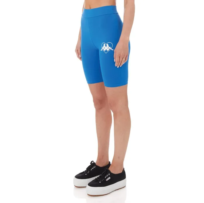 Authentic Love Chorzow Bike Shorts 8211 Blue Blue Kappa Womens Shorts Near Me
