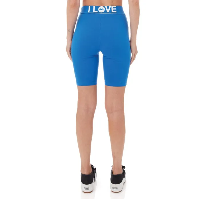 Authentic Love Chorzow Bike Shorts 8211 Blue Blue Kappa Womens Shorts Near Me