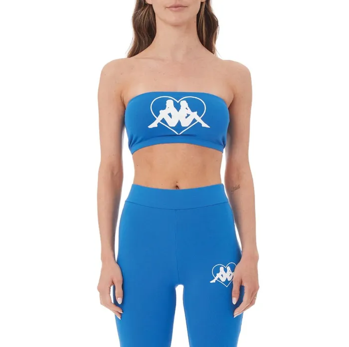 Authentic Love Koszalin Bandeau 8211 Blue Blue Kappa Womens Tanks and Bras