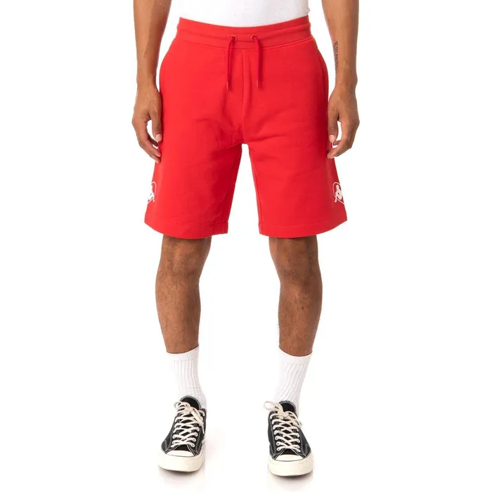 Authentic Love Radom Shorts 8211 Red Red Kappa Mens Shorts For Sale