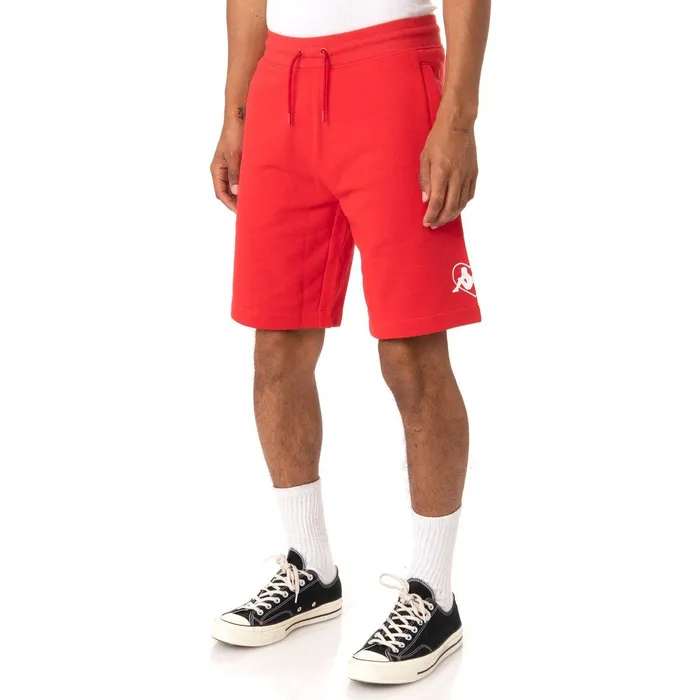 Authentic Love Radom Shorts 8211 Red Red Kappa Mens Shorts For Sale