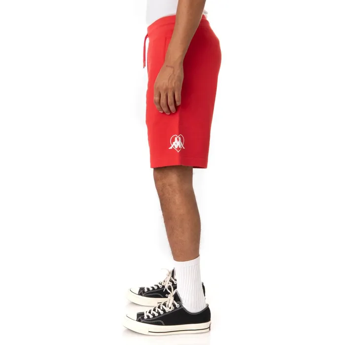 Authentic Love Radom Shorts 8211 Red Red Kappa Mens Shorts For Sale