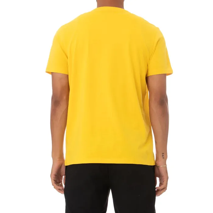 Authentic Love Zielona TShirt 8211 Yellow Yellow Kappa Mens TShirts Casaul