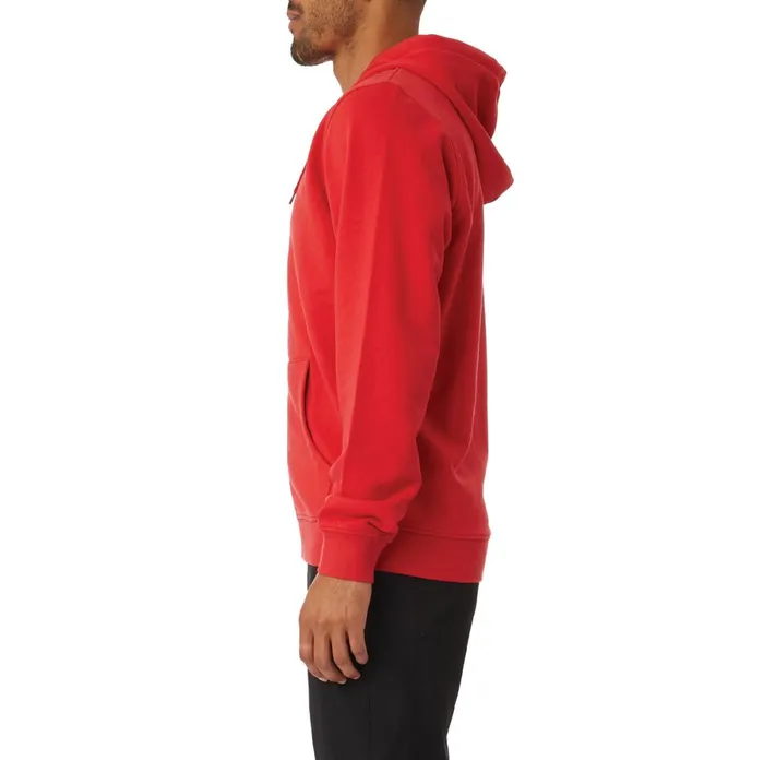 Authentic Lund Zip Hoodie 8211 Red Red Kappa Mens Sweatsuits