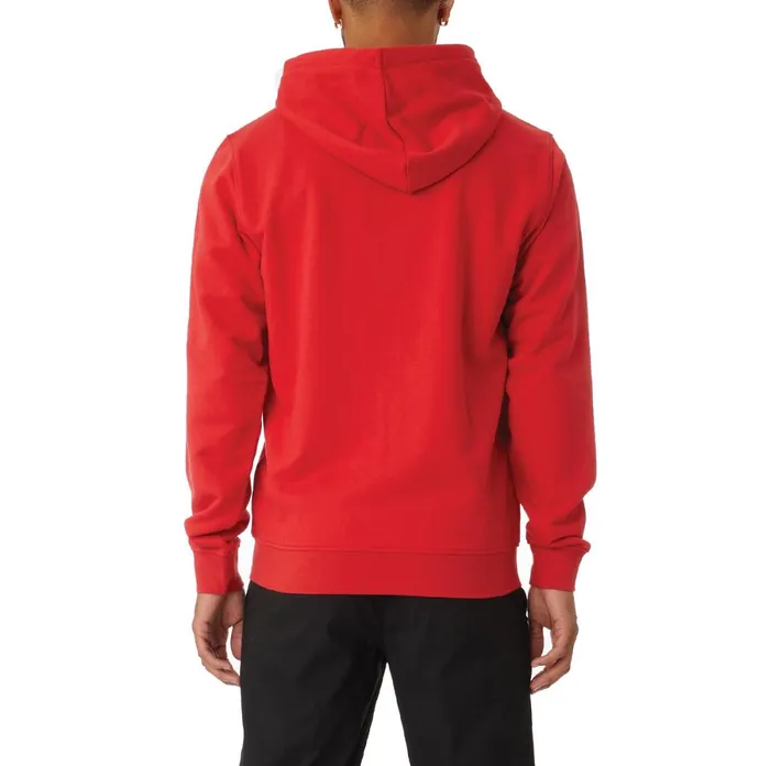 Authentic Lund Zip Hoodie 8211 Red Red Kappa Mens Sweatsuits