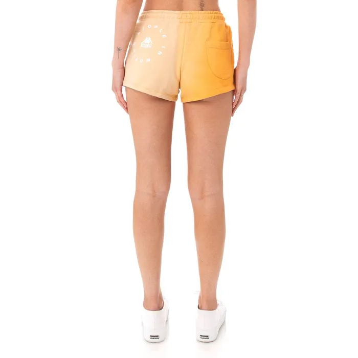 Authentic Makassar Shorts 8211 Orange Orange Kappa Womens Sweatsuits Near Me