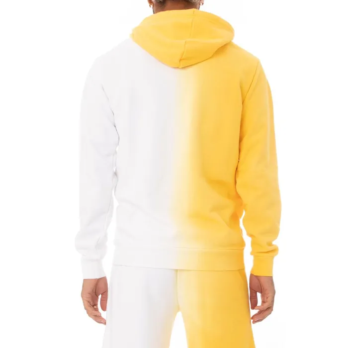 Authentic Mookie Hoodie 8211 Yellow White Yellow White Kappa Mens Sweatsuits