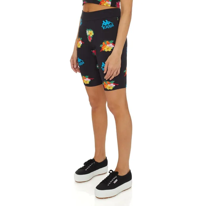 Authentic Palembang Bike Shorts 8211 Black Black Kappa Womens Shorts Gift Near Me