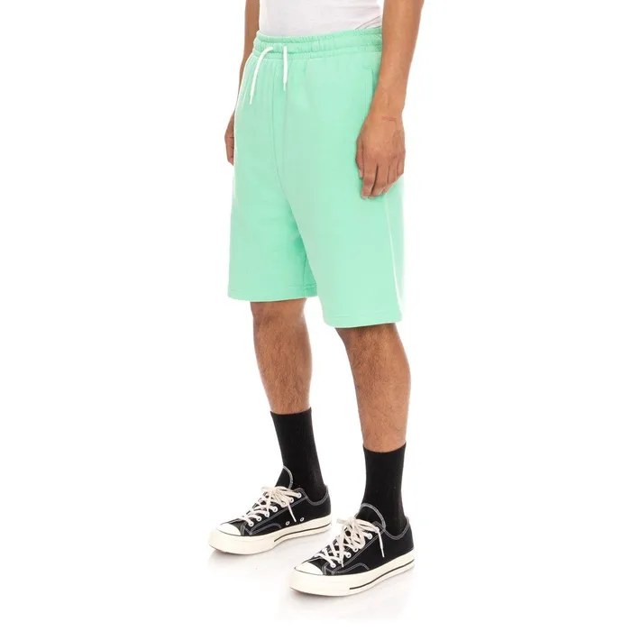 Authentic Pop Ebastia Shorts 8211 Green Spring White Green Spring White Kappa Mens Sweatsuits Online Shopping