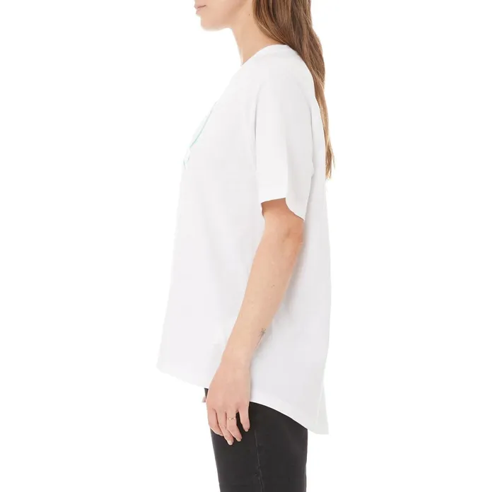 Authentic Pop Emasar TShirt 8211 White Green Spring White Green Spring Kappa Womens TShirts Gift Ideas