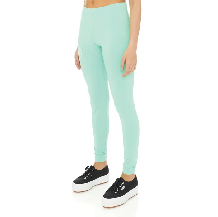 Authentic Pop Ezays Leggings 8211 Green Spring White Green Spring White Kappa Womens Leggings
