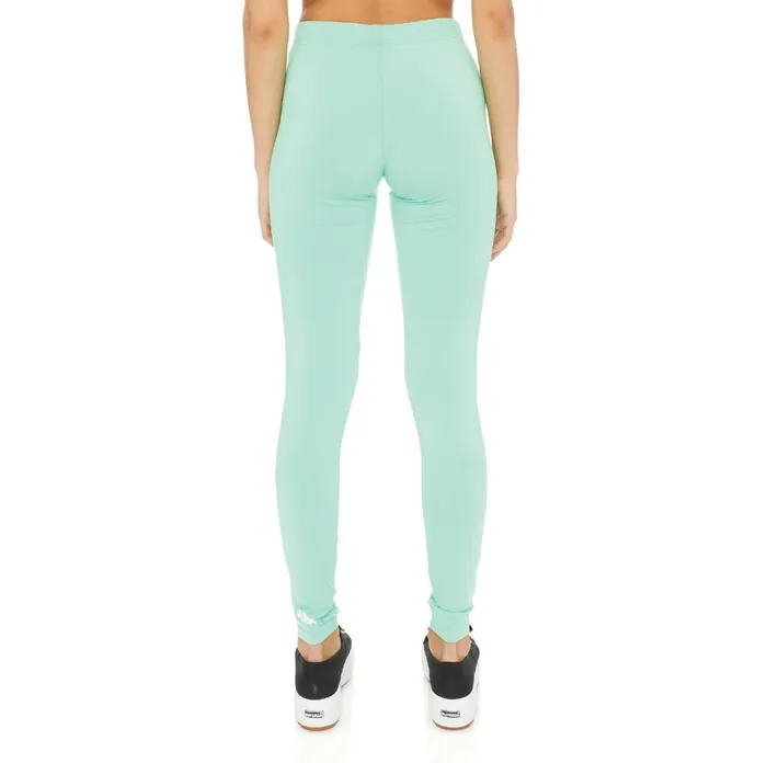 Authentic Pop Ezays Leggings 8211 Green Spring White Green Spring White Kappa Womens Leggings