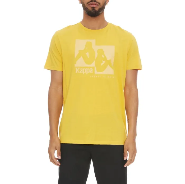Authentic Rayo TShirt 8211 Yellow Vanilla Yellow Vanilla Kappa Mens TShirts Gift 4 You Authentic Rayo TShirt 8211 Yellow Vanilla Yellow Vanilla Kappa Mens TShirts Gift 4 You
