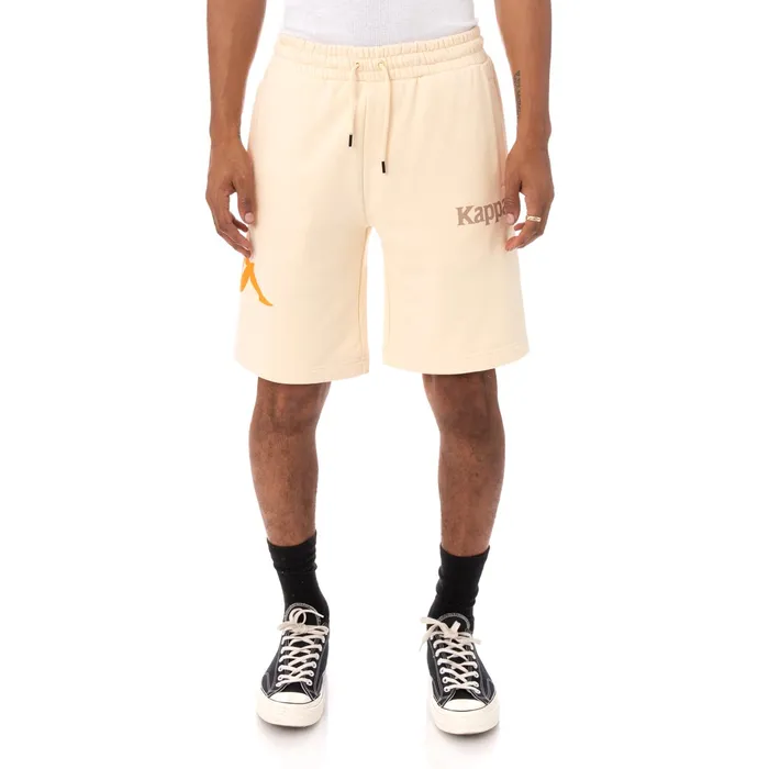 Authentic Sangone Shorts 8211 Beige Beige Kappa Mens Shorts On Sale