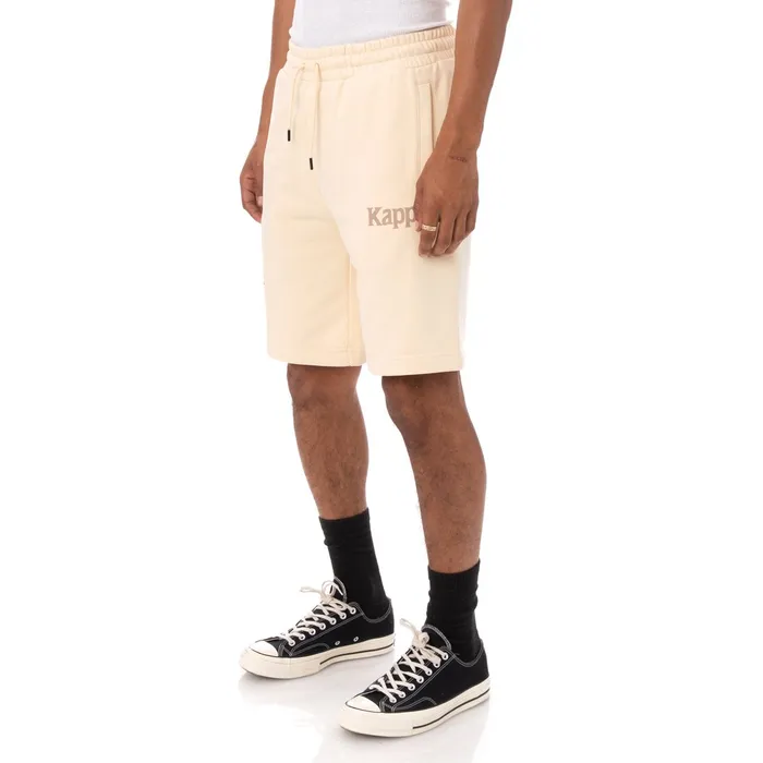 Authentic Sangone Shorts 8211 Beige Beige Kappa Mens Shorts On Sale
