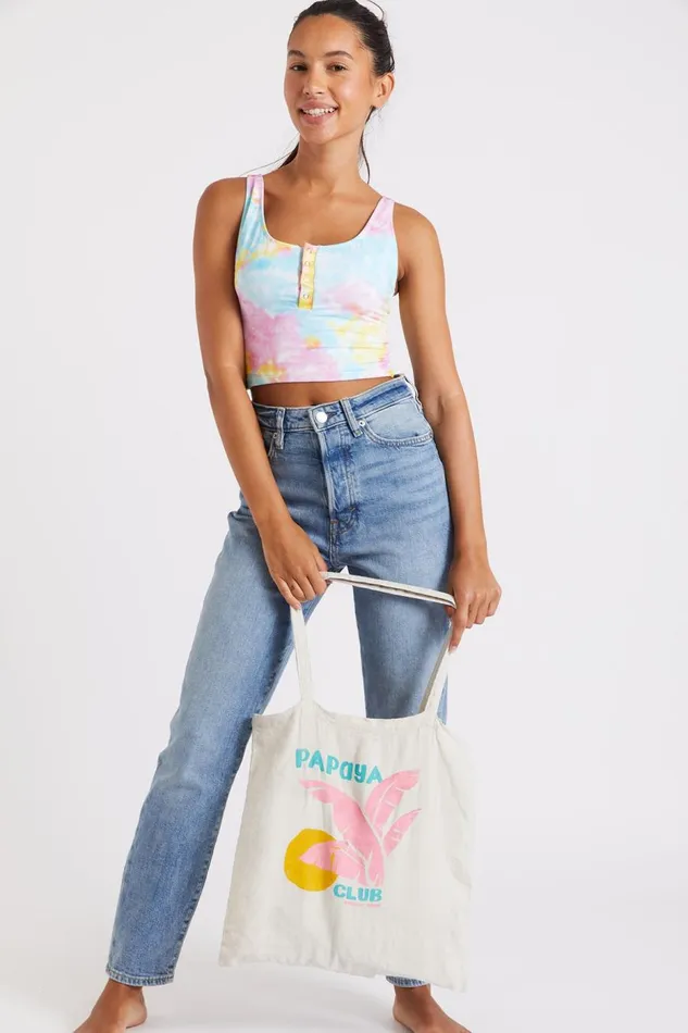 Bag Ecru 8211 TOTECLUB TOTEBAG Ecru Women Banana Moon Totes and Beach Bags