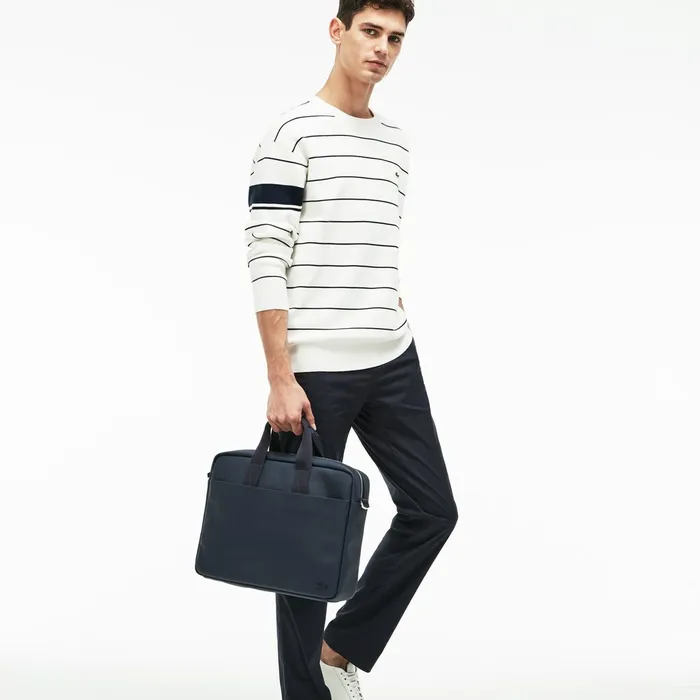 Bags Lacoste Mens Classic Computer Bag Peacoat Popular
