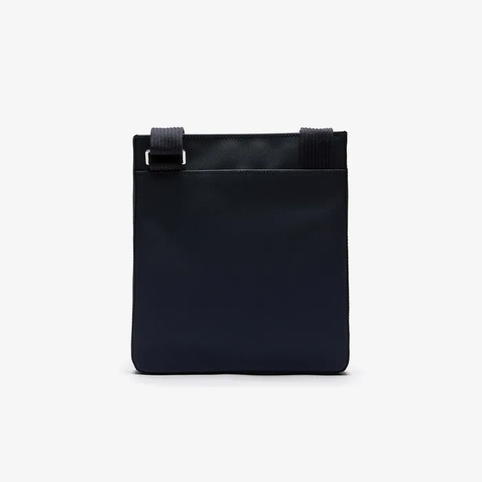 Bags Lacoste Mens Classic Petit Piqu Flat Bag Peacoat Online Store