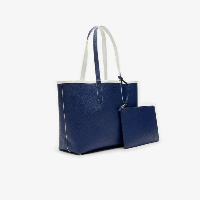Bags Lacoste Womens Anna Removable Pouch Coloured Design Tote Color Bloc Robert George For Sale Online
