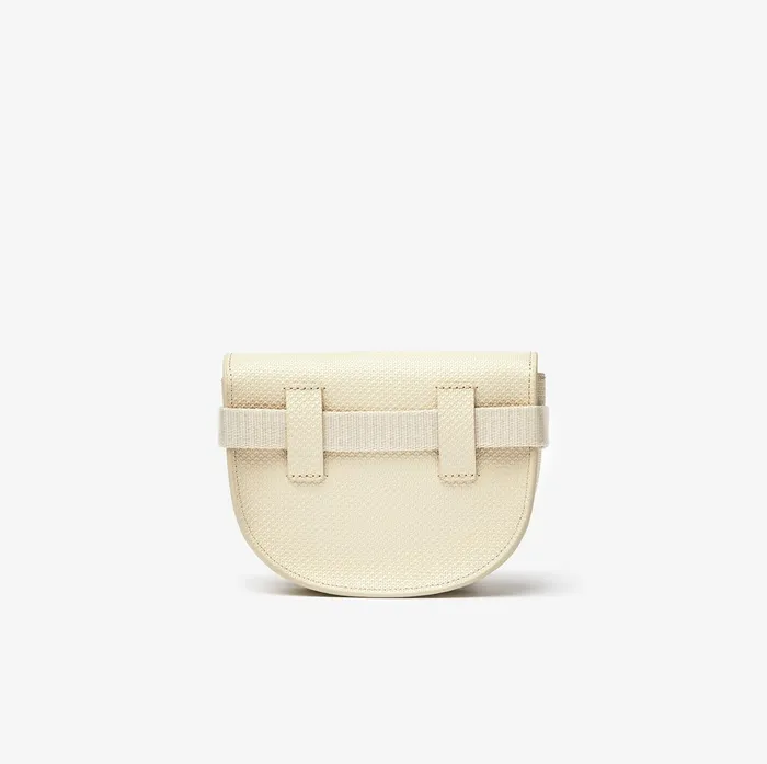 Bags Lacoste Womens Chantaco Leather Belt Bag Fog Gift 4 You