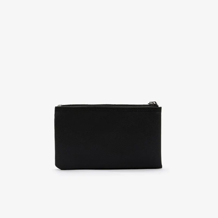 Bags Lacoste Womens L1212 Concept Zip Clutch Bag Black Gift for Friend