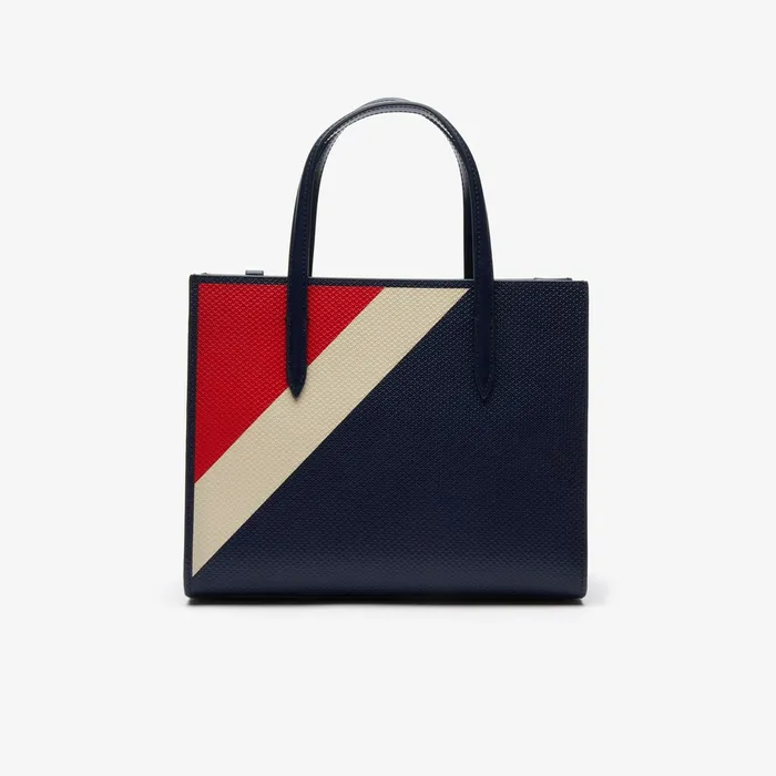 Bags Lacoste Womens Multicolored Shopper Dark Sapphire Fog Corrida USA