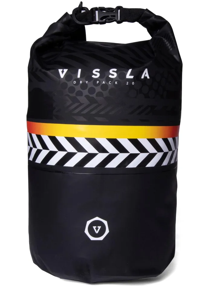 Bags Men Vissla 7 Seas 20L Dry Pack Black