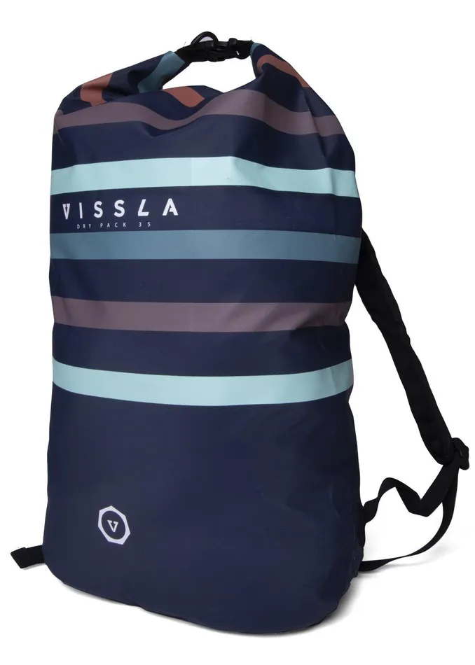 Bags Men Vissla 7 Seas 35L Dry Backpack Dark Denim Bags Men Vissla 7 Seas 35L Dry Backpack Dark Denim