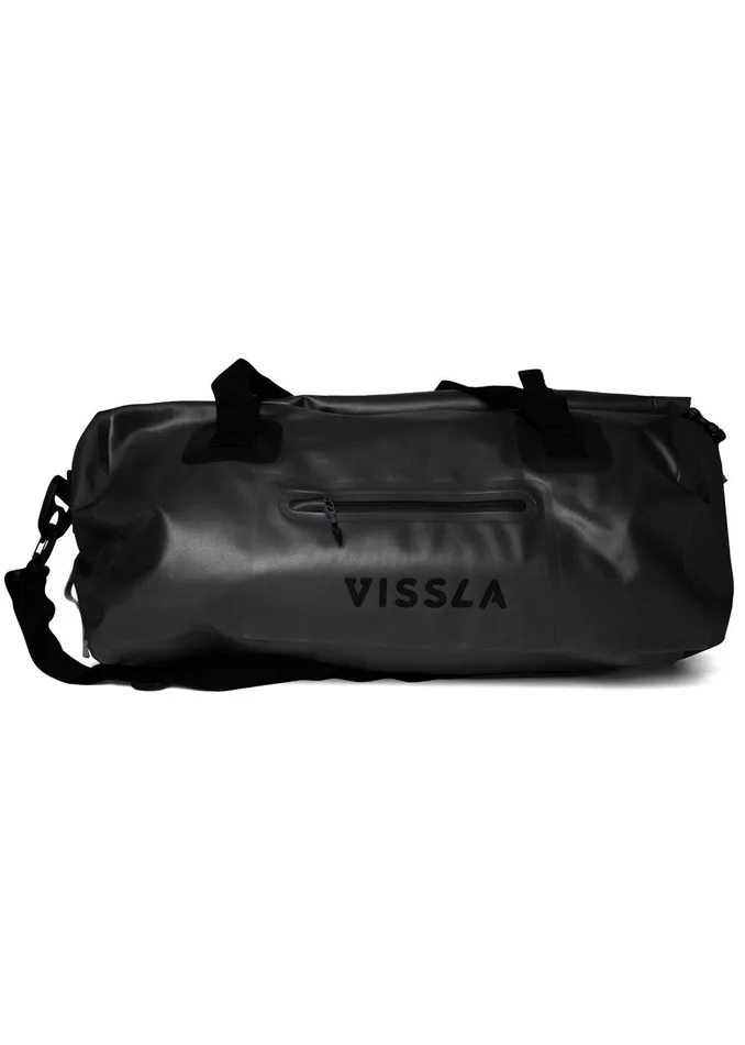 Bags Men Vissla North Seas 40L Dry Duffle Black Bags Men Vissla North Seas 40L Dry Duffle Black