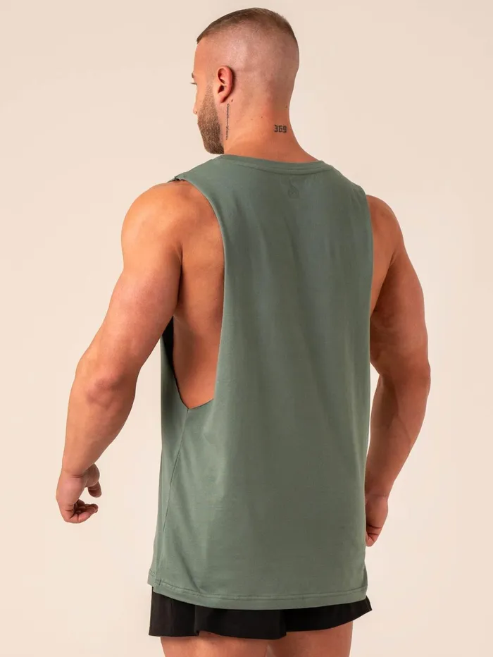 Baller Tank 8211 Fern Green Men Ryderwear Tops