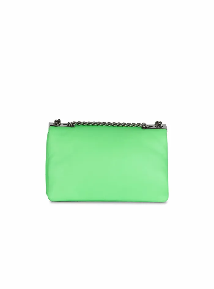 Balmain 1945 Bags Womens SmallSized Faux Leather 1945 Soft Bag Green Balmain 1945 Bags Womens SmallSized Faux Leather 1945 Soft Bag Green